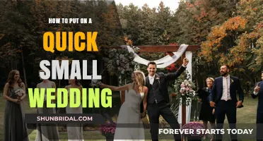 Planning a Small Wedding? Try These Quick Tips!