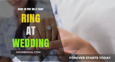 Wedding Ring Won't Fit? Try These Tricks