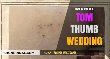 Planning a Tom Thumb Wedding: A Step-by-Step Guide