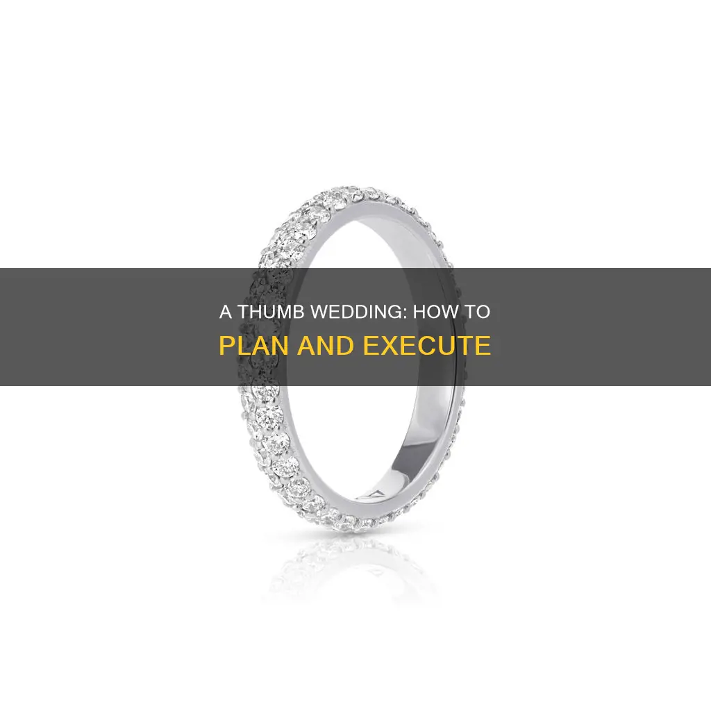 how to put on a tpm thumb wedding