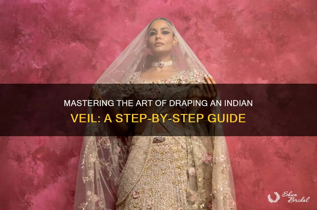 how to put on an indian veil