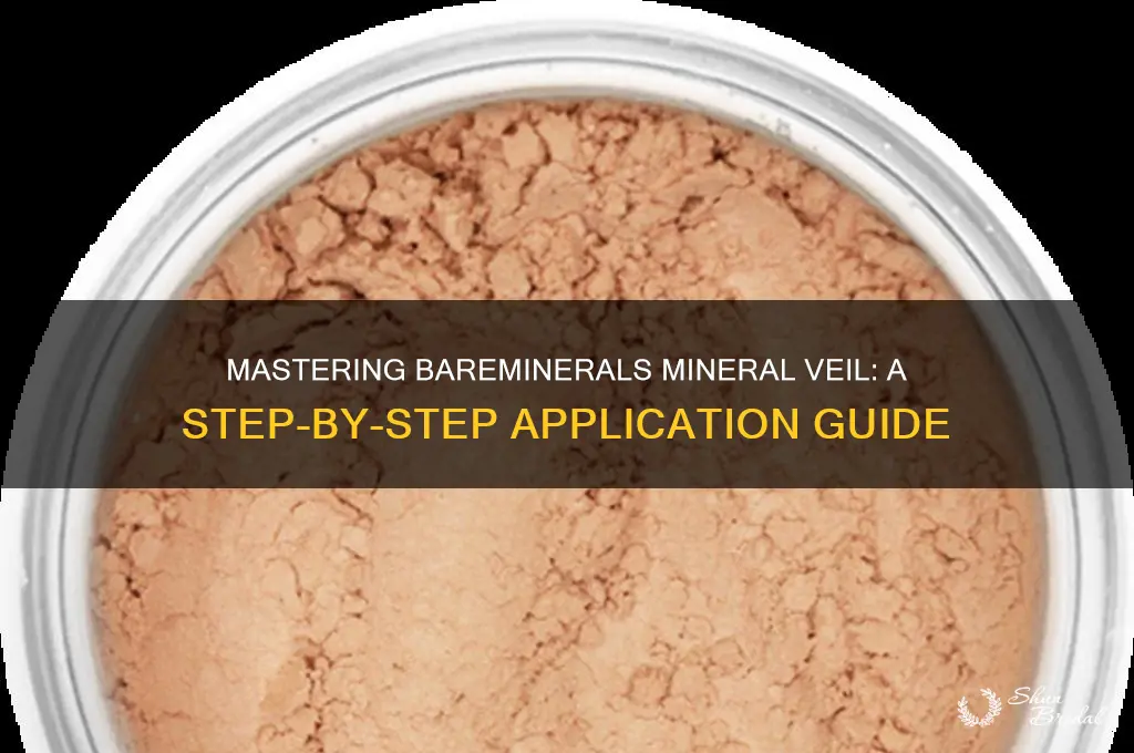 how to put on bareminerals mineral veil