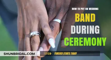 Exchanging Vows: A Step-by-Step Guide to Putting on Your Wedding Band