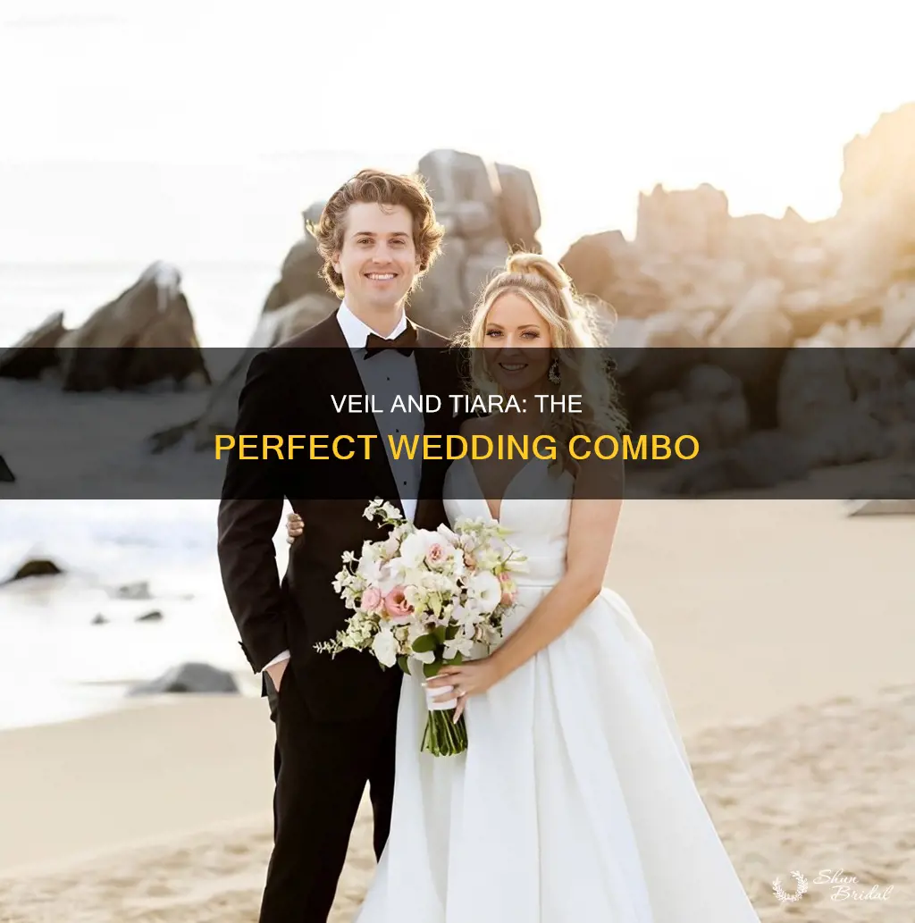 how to put on wedding veil and tiara