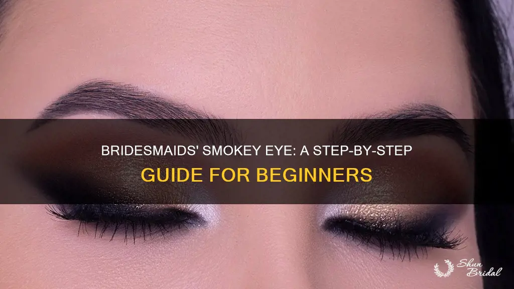 how to put smokey eyeshadow for bridesmaids