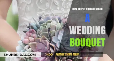Succulents for Wedding Bouquets: A Creative Guide