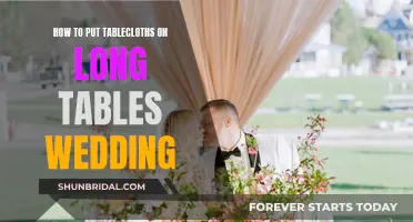 Wedding Tablecloth Guide: Long Tables, Perfect Linens