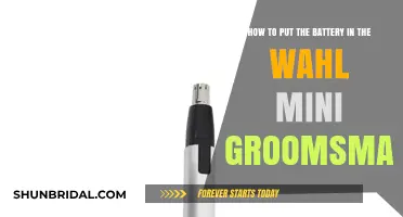 Easy Guide: Installing the Battery in Your Wahl Mini Groomsman