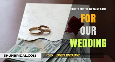 Asking for Cash Wedding Gifts: How to Do It Right