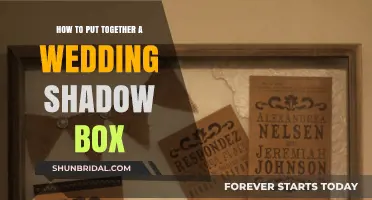 Creating a Wedding Shadow Box: Step-by-Step Guide