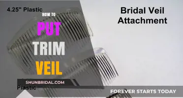 Mastering the Art of Attaching a Trim Veil: A Step-by-Step Guide