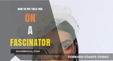 Elegant Tulle Veil Attachment: A Step-by-Step Guide for Fascinators
