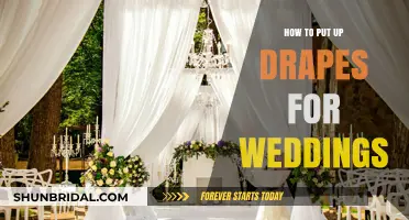 Draping 101: Creative Ways to Hang Wedding Drapes