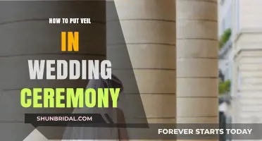 Elegant Veil Placement: A Step-by-Step Guide for Your Wedding Ceremony