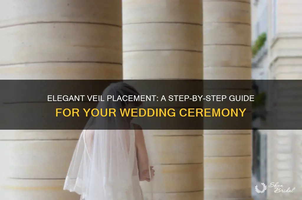 how to put veil in wedding ceremony