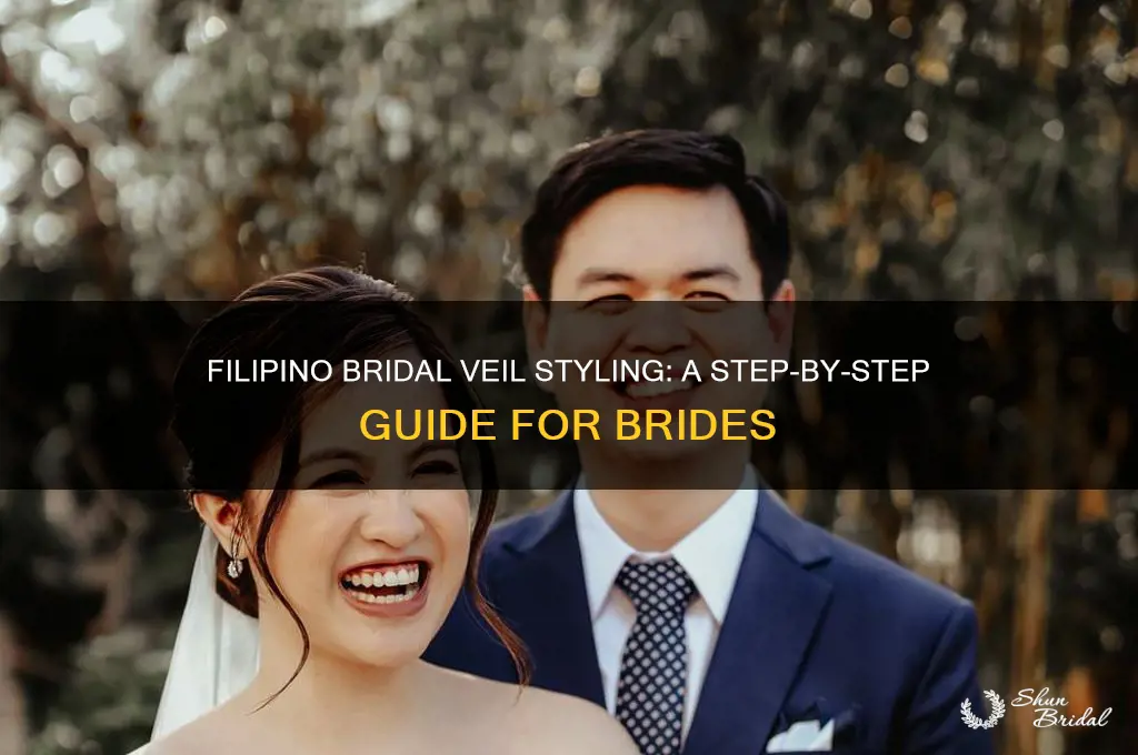 how to put veil on bride philipines