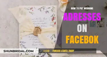Sharing Wedding Details: A Guide to Facebook Etiquette