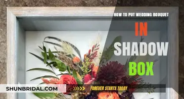 Preserving Your Wedding Bouquet: Shadow Box Method