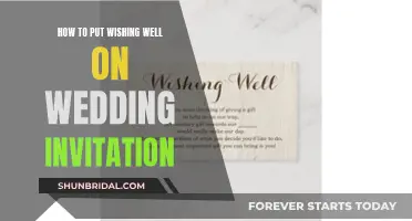 Guide to Graciously Wording Your Wedding Wishing Well Invitation