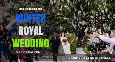 Qualifying for a Winter Royal Wedding: Essential Steps and Tips
