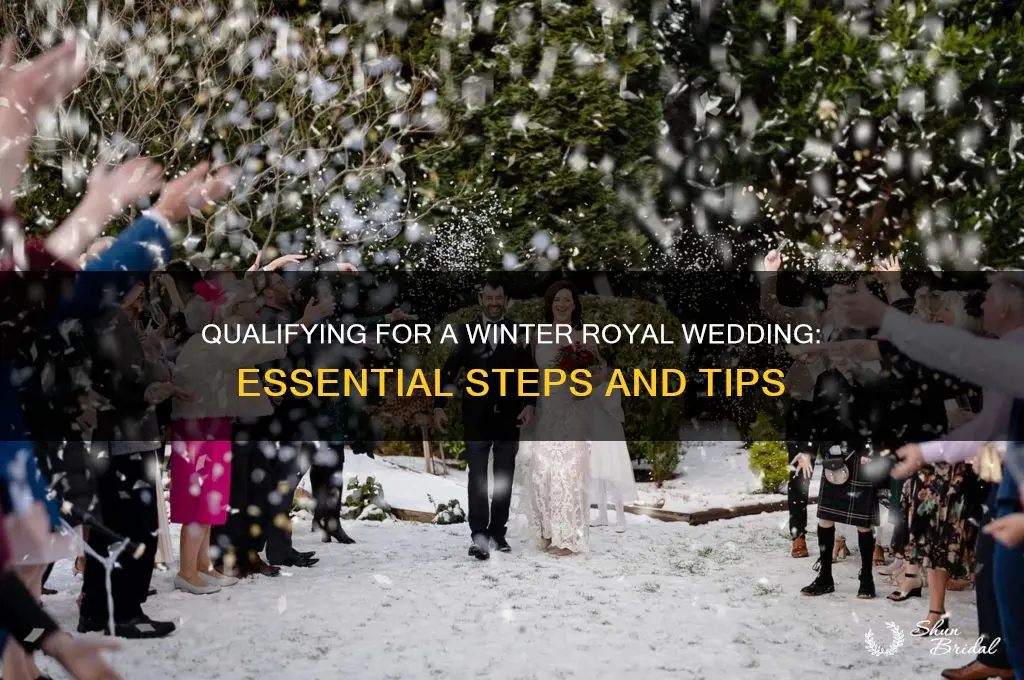 how to qualify for winter royal wedding