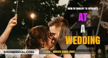 How to Qualify to Officiate at a Wedding: A Step-by-Step Guide