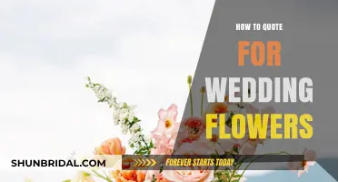 Quoting Wedding Flowers: Tips for Florists