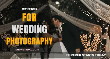 Wedding Photography Quoting: Tips for Pricing Your Services