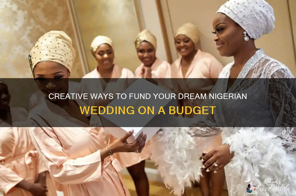 how to raise money for wedding in nigeria