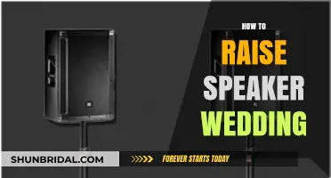 Mastering the Art of Elevating Wedding Speakers: A Comprehensive Guide