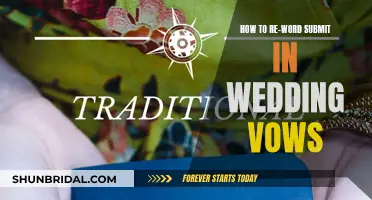 Rewriting Wedding Vows: Creative Ways to Say "I Do