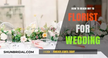 Perfect Wedding Blooms: Tips for Contacting Your Dream Florist