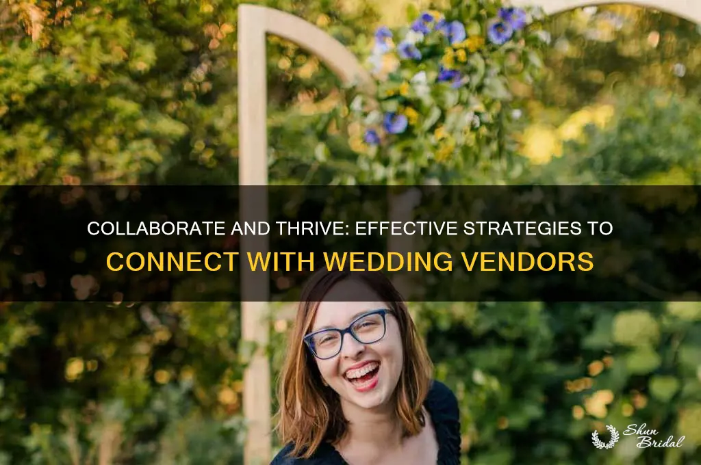 how to reach out to other wedding vendors