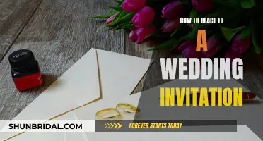 Responding to a Wedding Invitation: The Proper Etiquette