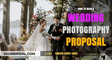 Understanding Wedding Photography Proposals: A Guide