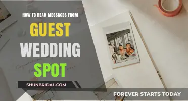 Reading Wedding Guest Messages: A Guide to Capturing Special Wishes