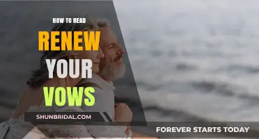 Renewing Your Vows: A Guide to Reading and Revitalizing Your Commitment