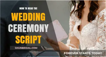 Mastering the Art of Reading Your Wedding Ceremony Script Flawlessly
