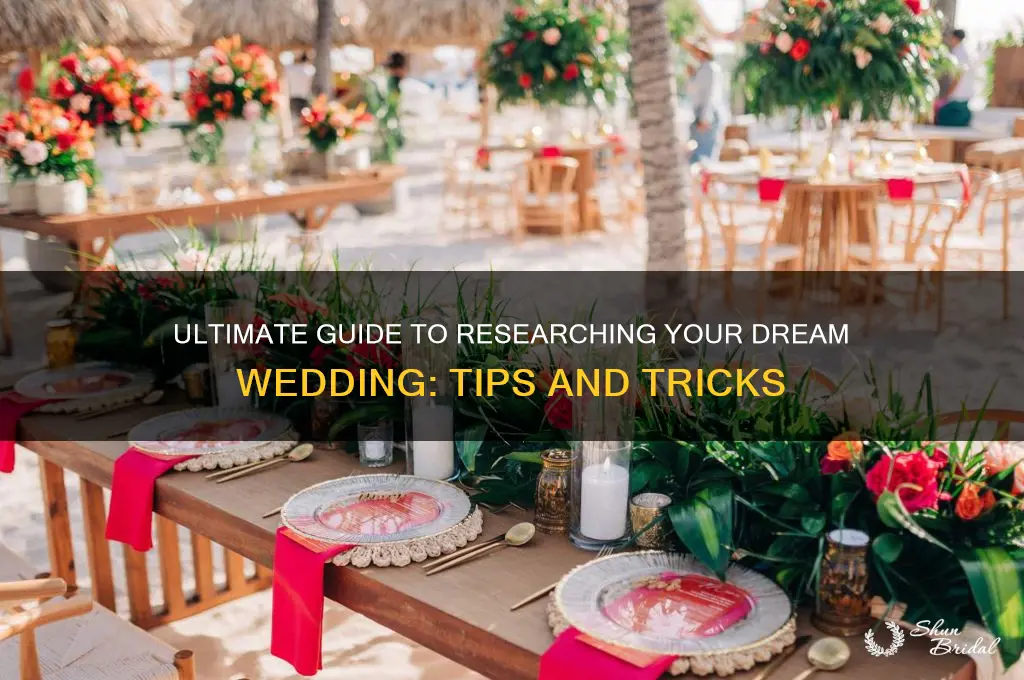 how to reaearch for wedding