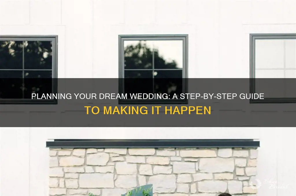 how to realize a wedding