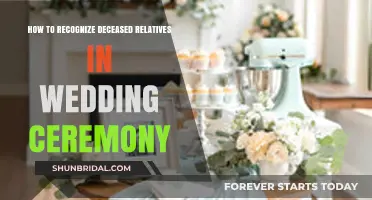 Honoring Deceased Relatives: Recognizing Their Presence in Your Wedding Ceremony