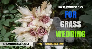 Perfect Grass Wedding Flats: Stylish Comfort for Outdoor Celebrations