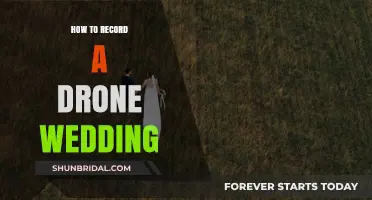 Capturing Love from Above: A Guide to Recording Drone Wedding Videos