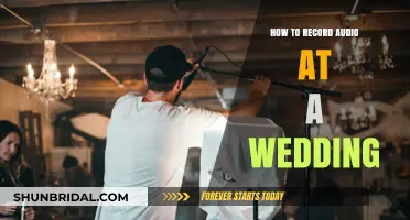 Mastering Wedding Audio: Tips for Capturing Perfect Sounds on the Big Day