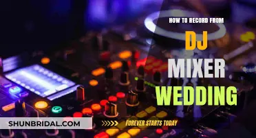 Mastering Wedding DJ Mixer Recording: Tips for Flawless Audio Capture