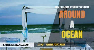 Recording Ocean Wedding Vows: Tips and Tricks