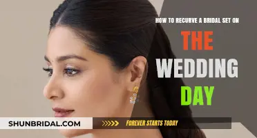 Recurving Your Bridal Set: A Wedding Day Styling Guide