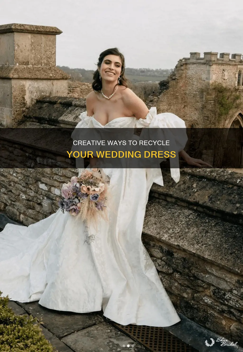 how to recycle a wedding dress