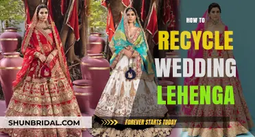 Sustainable Elegance: Creative Ways to Recycle Your Wedding Lehenga