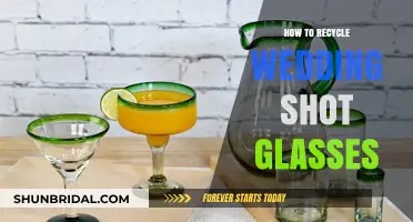 Eco-Friendly Wedding Tips: Recycling Shot Glasses Sustainably and Creatively
